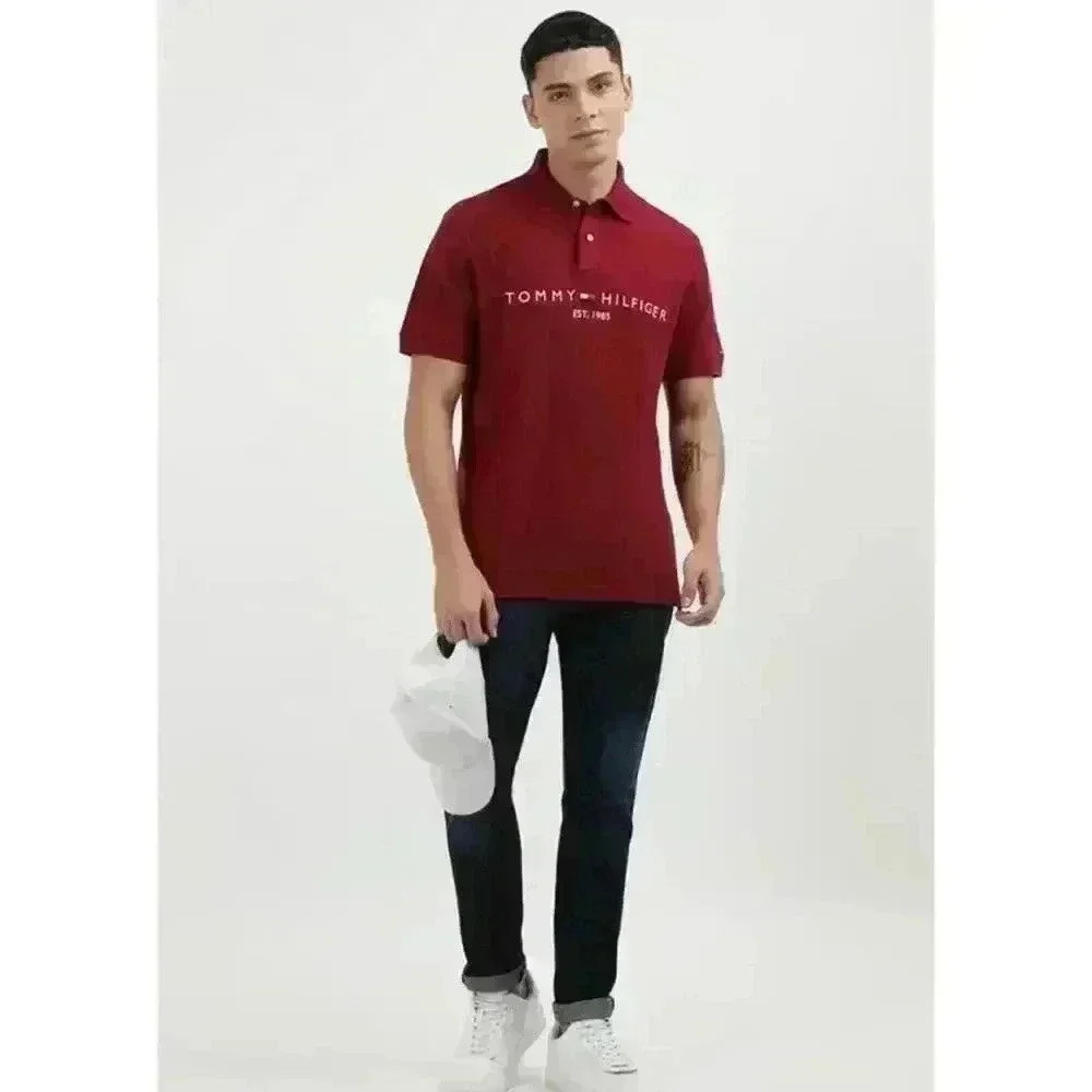 Men's Tommy Hilfiger Short-Sleeve Regular Fit Stretch Polo Size XXL